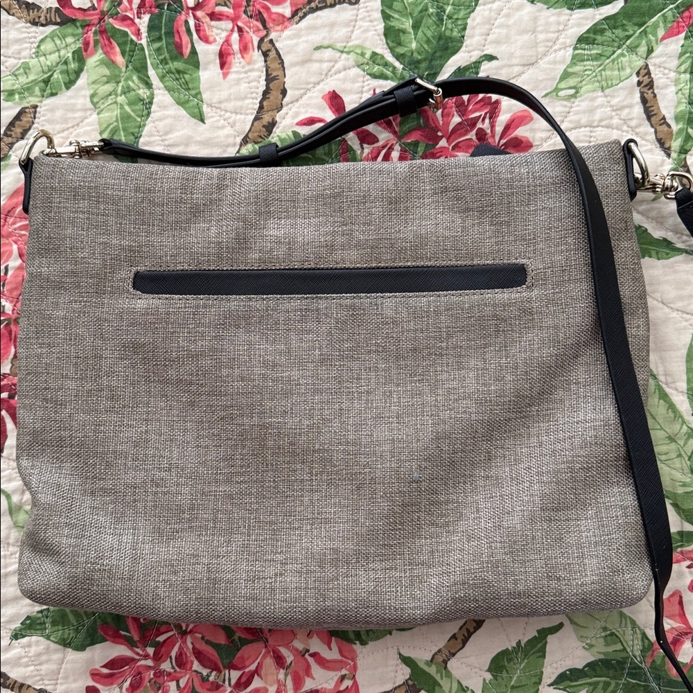 Henri Bendel Tweed and Leather Jetsetter Crossbody Bag - Picture 3 of 10